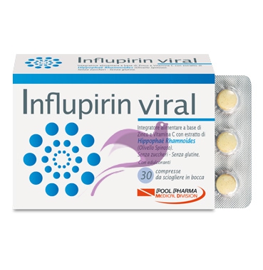 PoolPharma Linea Difese Immunitarie Influ-Pirin Viral 30 Compresse Orosolubili