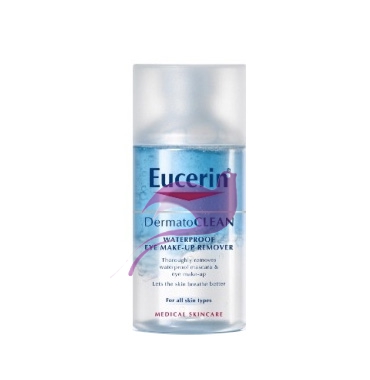 Eucerin Linea DermatoCLEAN Lozione Bifasica Struccante Occhi Delicata 125 ml