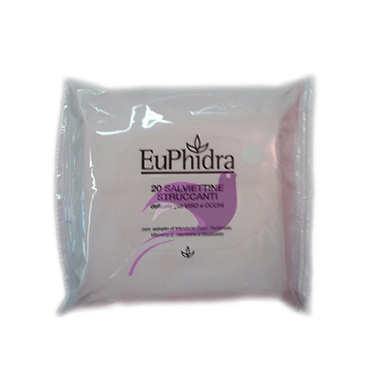EuPhidra Linea Make-up Trattamento Struccante 20 Salviettine Delicate Viso Occhi
