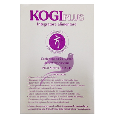 Bromatech Linea Colesterolo Kogi Plus Integratore Alimentare 24 Capsule