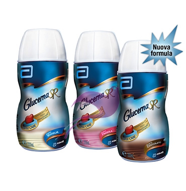 Abbott Linea Nutrizione Domiciliare Glucerna SR con FOS 220 ml Gusto Fragola