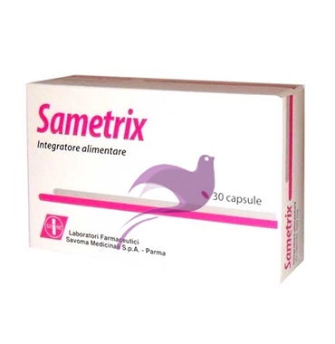 Savoma Medicinali Linea Capelli Sani Sametrix Integratore Alimentare 30 Capsule