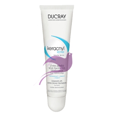 Ducray Linea Pelle Acneica e Grassa Keracnyl Repair Trattamento Labbra 15 ml