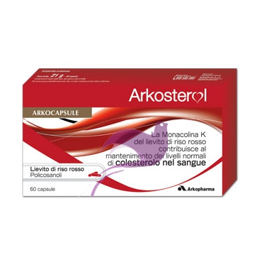 Arkocapsule Linea Colesterolo e Trigliceridi Arkosterol Integratore 60 Capsule