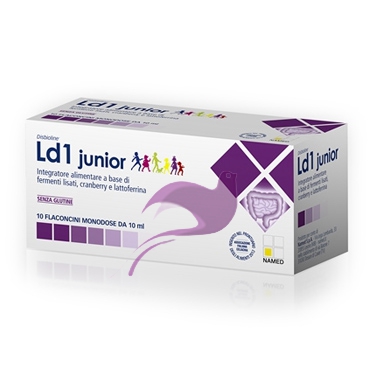 Named Linea Intestino Sano LD1 Junior Integratore Alimentare 10 Flaconcini 10 ml