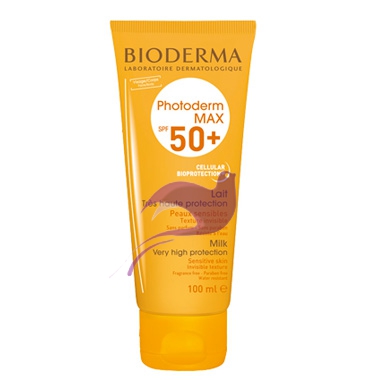 Bioderma Sole Linea Photoderm SPF50+ MAX Latte Viso Pelli Intolleranti 100 ml