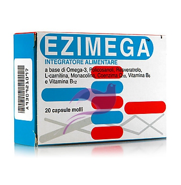 Biofutura Linea Colesterolo e Trigliceridi EZIMEGA Integratore 20 Capsule Molli