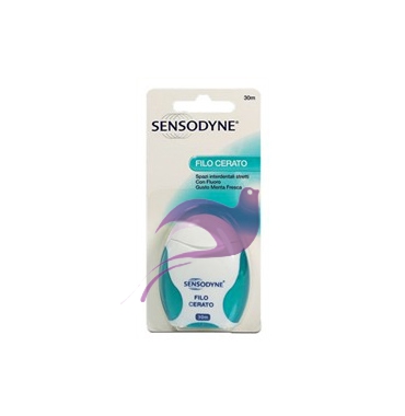 Sensodyne Linea Igiene Dentale Quotidiana Filo Interdentale Cerato Menta Fresca