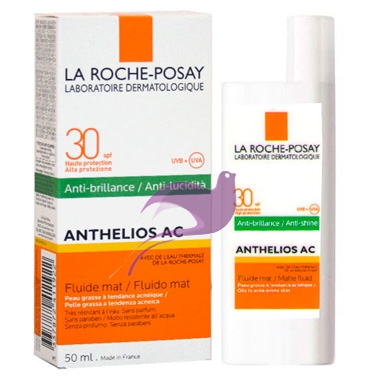 La Roche Posay Linea Anthelios SPF30 AC Fluido Opacizzante Pelli Miste 50 ml