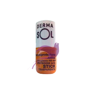 Dermasol Linea Protezione Solare SPF30 Stick Trasparente Protezione Alta 5 ml