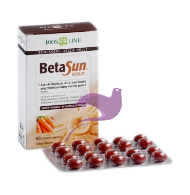 Bios Line Linea Solare Beta Sun Anti-Ossidante Integratore Alimentare 60 Capsule