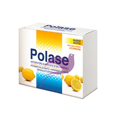 Polase Linea Sali Minerali Integratore Alimentare Granulato 24 Buste Limone