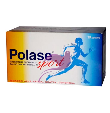 Polase Linea Vitamine e Minerali Sport Integratore Alimentare Granulato 10 Buste