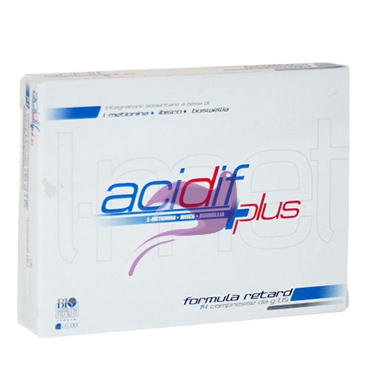 Bioheath Italia Linea Apparato Urinario Acidif plus Integratore 14 Compresse