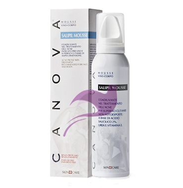 Canova Linea Pelli Miste e Grasse Salipil Mousse Esfoliante Viso e Corpo 150 ml