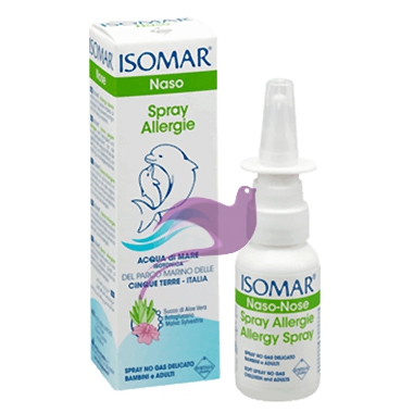 Isomar Linea Pulizia e Salute del Naso Isomar Spray Allergie Acqua di Mare 30 ml