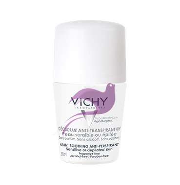 Vichy Linea Deo Deodorante Delicato Roll-on per Pelli Sensibili o Depilate 50 ml