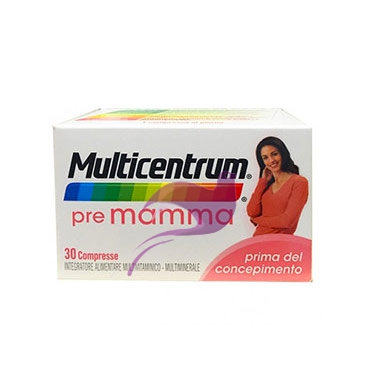 Multicentrum Linea Gravidanza Pre-Mamma Integratore Alimentare 30 compresse