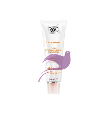 RoC Linea Soleil Protexion+ SPF50+ Anti-Macchie Fluido Uniformante 50+50 ml