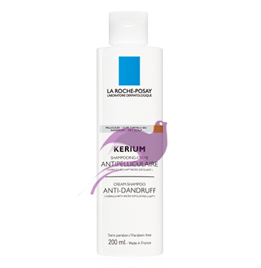 La Roche Posay Linea Kerium Shampoo Crema Micro-Esfoliante Forfora Secca 200 ml