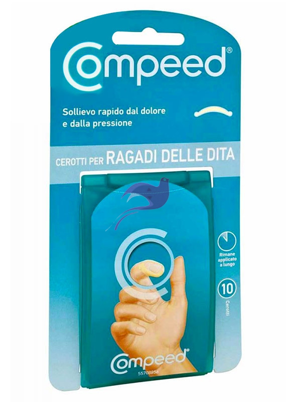 Compeed Linea Cura delle Mani e dei Piedi Cerotti Ragadi Dita Mani 10 Unit�