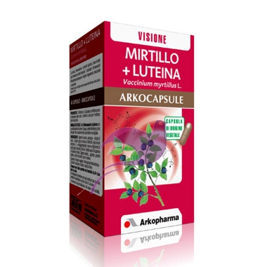 Arkocapsule Linea Circolazione e Vista Mirtillo e Luteina Integratore 45 Capsule