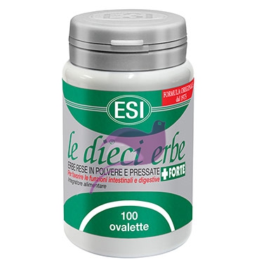 Esi Linea Benessere Intestinale Le Dieci Erbe +Forte 100 Ovalette