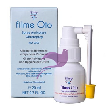 Filme Linea Dispositivi Medici Oto Spray Auricolare Detersione Orecchie 20 ml
