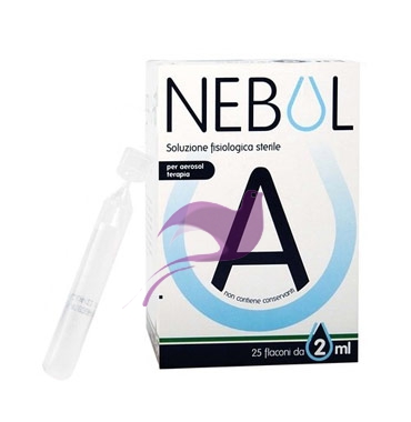 Chiesi Linea Pulizia del Naso Nebul A Soluzione Fisiologica 25 Flaconcini 2 ml