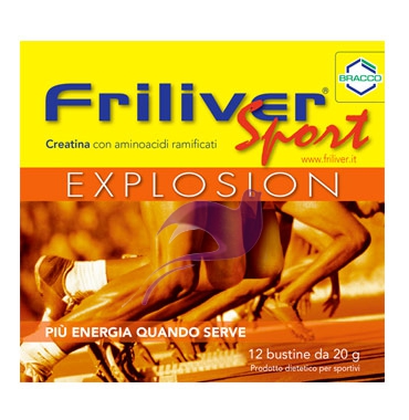 Friliver Linea Vitamine Minerali Sport Explosion Integratore Alimentare 12 Buste