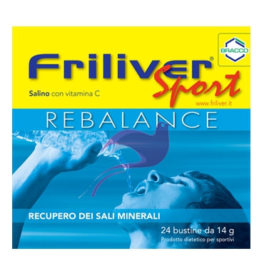 Friliver Linea Vitamine Minerali Sport Rebalance Integratore Alimentare 24 Buste