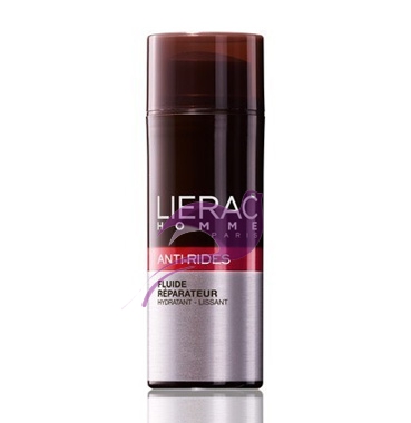 Lierac Homme Linea Rughe Anti-Rides Fluido Idratante Riparatore Viso Uomo 50 ml