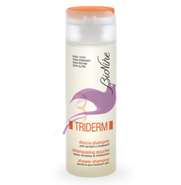BioNike Triderm Linea Detergenza Quotidiana Doccia Shampoo Corpo e Capelli 400ml