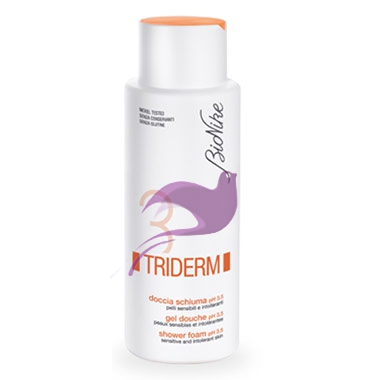 BioNike Triderm Linea Detergenza Quotidiana Doccia Schiuma Riacidificante 200 ml