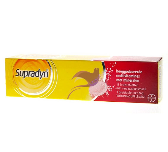 Supradyn Linea Vitamine Minerali Ricarica Integratore 15 Compresse Effervescenti