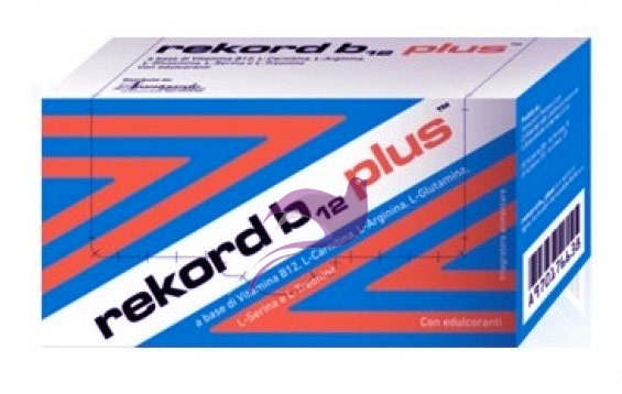 AvantGarde Linea Vitamine Minerali Rekord B12 Plus Integratore 10 Flaconcini