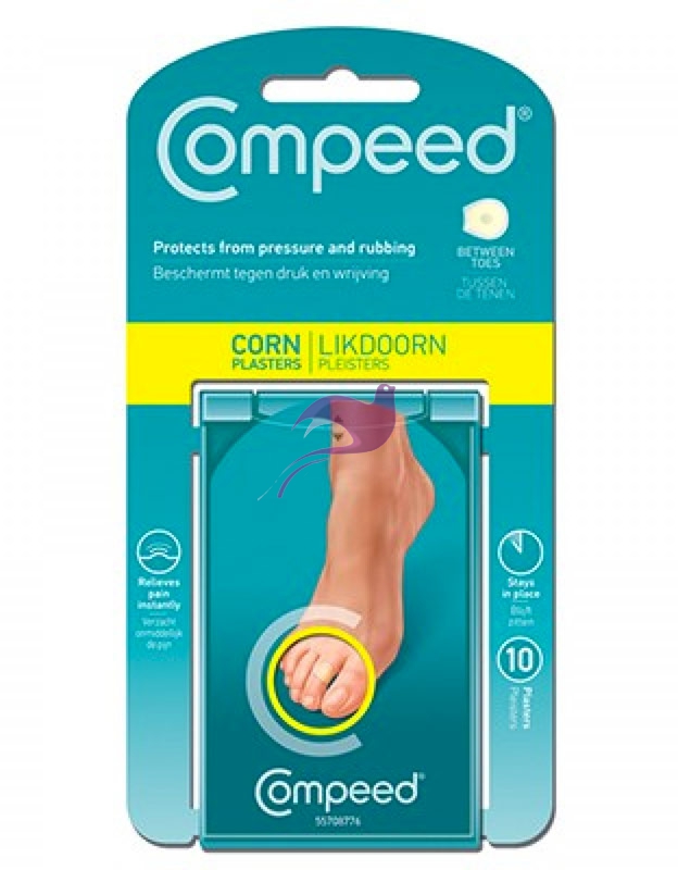 Compeed Linea Cura delle Mani e dei Piedi 10 Cerotti Medi per Calli Interno  Dita