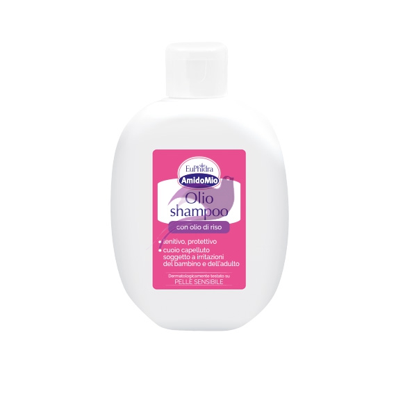 EuPhidra Linea AmidoMio Olio Shampoo Detergente Fisiologico Pelli Sensib 200 ml