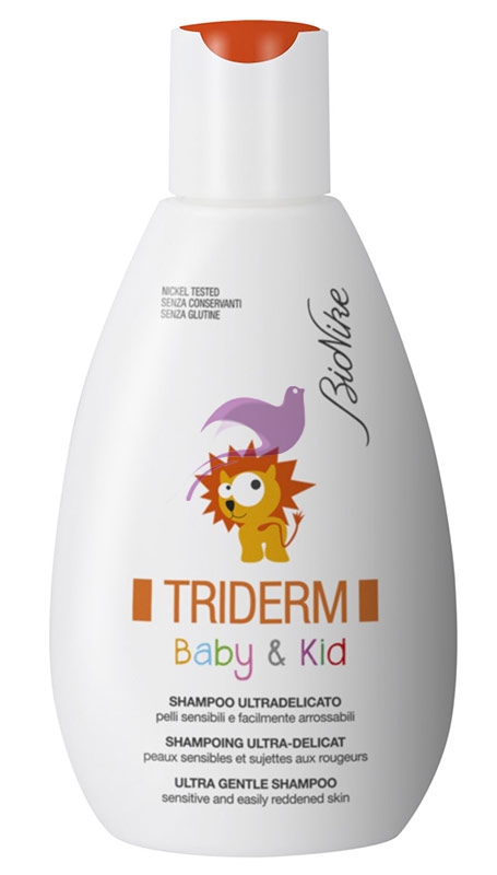 BioNike Triderm Linea Baby&Kids Shampoo Ultra Delicato Neonati e Bambini 200 ml