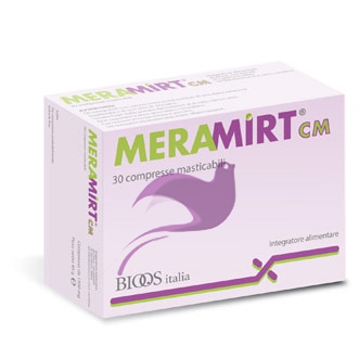 BiOOS Italia Linea Antiossidanti Meramirt CM Integratore 30 Compresse Masticabil