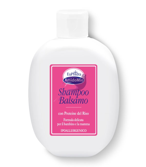 EuPhidra Linea AmidoMio Shampoo Balsamo 2 in 1 Pelli Sensibili 200 ml