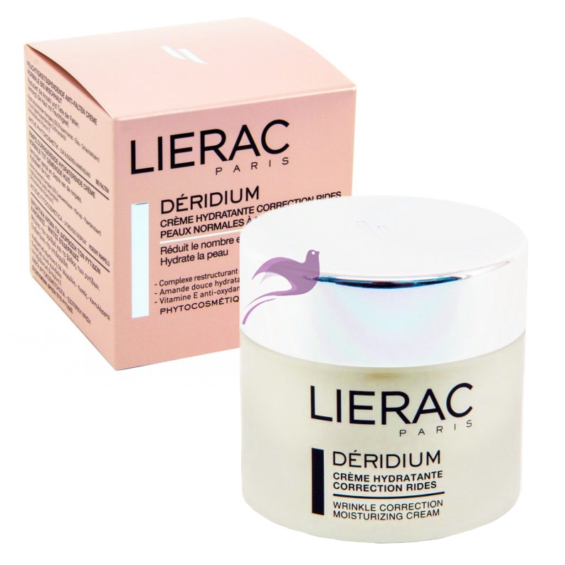 Lierac Linea Deridium Crema Anti-Et Idratante Pelli Normali e Miste 50 ml