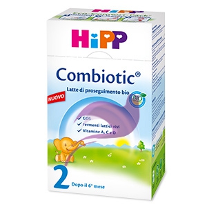 HiPP Linea Allattamento Combiotic 2 Latte in Polvere Periodo: 6-12 mesi 600 g