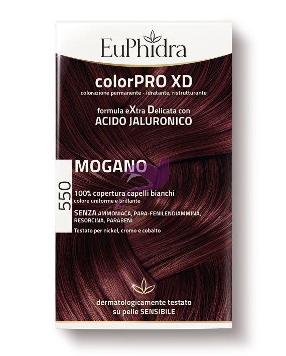 EuPhidra Linea ColorPRO XD Colorazione Extra-Delixata 550 Mogano