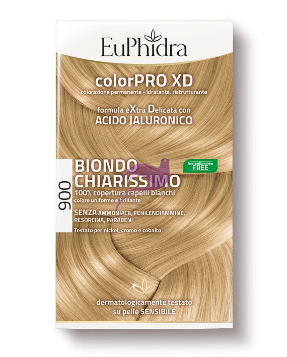 EuPhidra Linea ColorPRO XD Colorazione Extra-Delixata 900 Biondo Chiarissimo