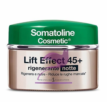 Somatoline Cosmetic Linea Lift Effect 45+ Anti-Et Crema Rigenerante Notte 50 ml