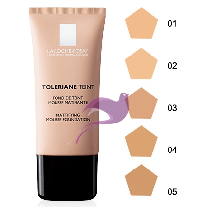 La Roche Posay Linea Trucco Toleriane Teint Mousse Fondotinta Mat 02 Chiaro
