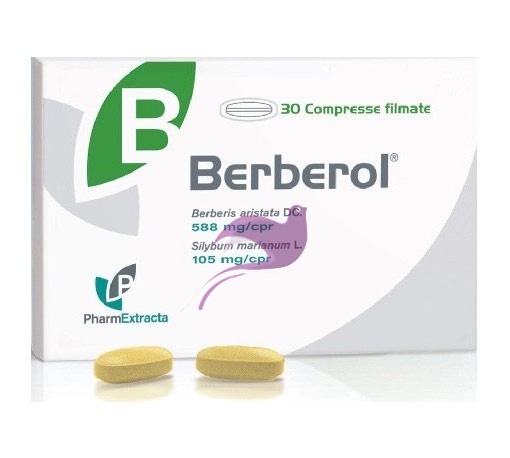 PharmExtracta Linea Colesterolo e Metabolismo Berberol Integratore 30 Compresse