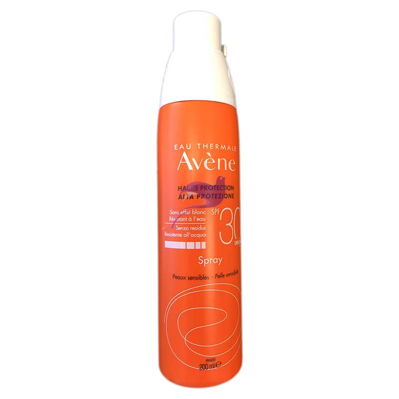 Avene Linea Solare Pelli Sensibili SPF30 Spray Solare Protezione Media 200 ml