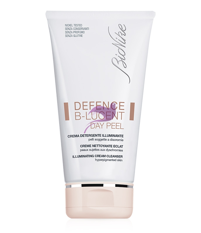 BioNike Linea Defence B-Lucent Anti-Macchia Day-Peel Crema Detergente 150 ml